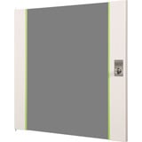 Digitus Glas-Fronttür für 19" 12HE Wandgehäuse Unique Serie, Frontpanel grau, 12 Höheneinheiten