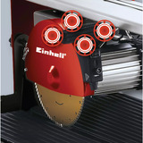 EINHELL Steintrennmaschine TE-SC 570 L, Fliesenschneider rot, 1.500 Watt, mit Untergestell