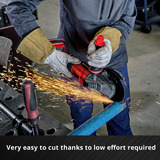 EINHELL Trennscheibe dünn, Ø 230 x 2,0mm, 10 Stück für Winkelschleifer