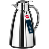 Emsa CAMPO Isolierkanne, 1 Liter chrom, QUICK TIP Verschluss
