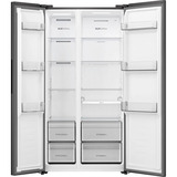 Hisense RS3P558NEFD, Side-by-Side edelstahl (dunkel)