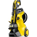 Kärcher Hochdruckreiniger K 5 Premium Smart Control Flex gelb/schwarz, Bluetooth, LCD-Display und Schlauchtrommel