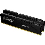 Kingston FURY DIMM 32 GB DDR5-5600 (2x 16 GB) Dual-Kit, Arbeitsspeicher schwarz, KF556C36BBEK2-32, Fury Beast    , INTEL XMP, AMD EXPO