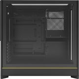 Montech HS01 , Tower-Gehäuse schwarz, Tempered Glass