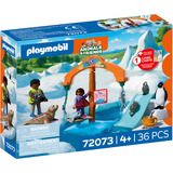 PLAYMOBIL 72073 Animals & Friends Zoo: Eis-Expedition, Konstruktionsspielzeug 