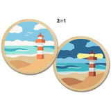 Ravensburger CreArt Wooden - Meer, Malen 