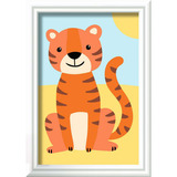 Ravensburger CreArt - Kleiner Tiger, Malen 