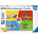 Ravensburger Kinderpuzzle Pokémon Typen 150 Teile