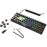 Sharkoon SKILLER SGK50 S4, Gaming-Tastatur schwarz, PT-Layout, Kailh Red