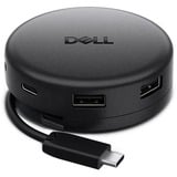 Dell Pro 7-in-1 USB-C Reise Dock DA326, Dockingstation schwarz