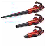 EINHELL Power X-Change Akku-Laubbläser GE-UB 18/250 Li E, 18Volt rot/schwarz, Li-Ionen Akku 4,0Ah