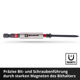 EINHELL  Impact-Bit-Set mit Metall- und Universalbohrern in M-CASE, 39-teilig, Bohrer- & Bit-Satz 