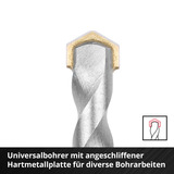 EINHELL  Impact-Bit-Set mit Metall- und Universalbohrern in M-CASE, 39-teilig, Bohrer- & Bit-Satz 