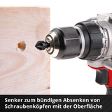 EINHELL  Impact-Bit-Set mit Metall- und Universalbohrern in M-CASE, 39-teilig, Bohrer- & Bit-Satz 