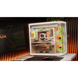 Krux HydroGlance 360 LCD White, Wasserkühlung weiß