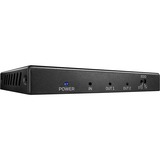 Lindy 2 Port HDMI Splitter 18G schwarz, HDR HDCP 2.2