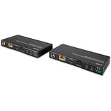 Lindy 70m Cat.6 HDMI 4K60, Audio, IR & RS-232 HDBaseT Extender mit ARC, HDMI Verlängerung schwarz