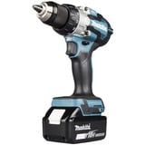 Makita Akku-Kombo-Kit DLX2533TJ, Akku-Bohrschrauber DDF489Z + Akku-Schlagschrauber DTW300Z, 18Volt blau/schwarz, 2x Li-Ionen Akku 5,0Ah, MAKPAC