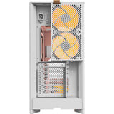 Montech HS01 PRO , Tower-Gehäuse weiß, Tempered Glass