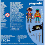 PLAYMOBIL 72024 DuoPack Piraten, Konstruktionsspielzeug 