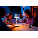 Philips HUE White & Color Ambiance Go tragbare Tischleuchte weiß