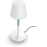 Philips HUE White & Color Ambiance Go tragbare Tischleuchte weiß