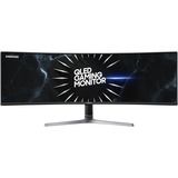 SAMSUNG CRG90 C49RG90SSP, Gaming-Monitor 124 cm(49 Zoll), schwarz, UWQHD, AMD Free-Sync, 120Hz Panel