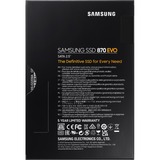 Samsung 870 EVO 4 TB, SSD SATA 6 Gb/s, 2,5", intern