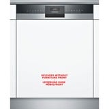 Siemens SN53ES14VE IQ300, Spülmaschine edelstahl (gebürstet)/schwarz, 60 cm, Home Connect