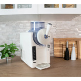 Unold 2-in-1 Slush- & Softeismaschine SOFIE weiß, für 1.500ml Slush oder Softeis, 150 Watt Kompressor