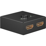 Manuelle HDMI-Umschaltbox 2 auf 1 (4K @ 30Hz), HDMI Switch