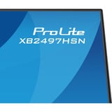 iiyama ProLite XB2497HSN-B1, LED-Monitor 60.5 cm (23.8 Zoll), schwarz (matt), FullHD, IPS, HDMI, DP, USB-C, USB-Hub, Daisy Chain, 100Hz Panel