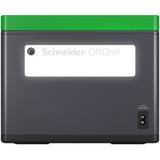 APC Schneider tragbare OffGrid Powerstation 500 schwarz/grün, Lithium-Ionen Akku 517Wh, 2x 230V 500W, 3x USB-A, 2x USB-C PD