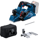 Bosch Professional Akku-Falzhobel GHO 18V-26 Professional solo, 18Volt, Elektrohobel blau/schwarz, ohne Akku und Ladegerät, in L-BOXX
