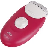 Braun Braun Silk-épil 3-276, Epiliergerät pink/weiß