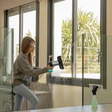 Cecotec Conga Rockstar 3700 Glass, Fenstersauger grau/schwarz