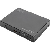 Digitus 4K HDMI Videowand-Prozessor, 2x2, HDMI Splitter schwarz, mit Fernbedienung