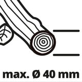 EINHELL Elektro-Messerhäcksler GC-KS 2540 rot/schwarz, 2.000 Watt