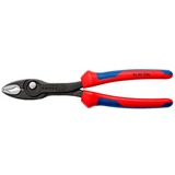 KNIPEX TwinGrip Frontgreifzange rot/blau, Länge 200mm
