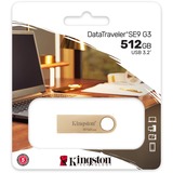 Kingston DataTraveler SE9 G3 512 GB, USB-Stick gold, USB-A 3.2 Gen 1