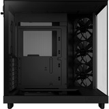 NZXT H6 Flow , Tower-Gehäuse schwarz, Tempered Glass