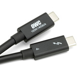 NewerTech Thunderbolt 4 / USB-C Kabel schwarz, 2 m