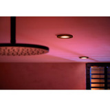 Philips Hue White & Color Ambiance Xamento Einbauspot, LED-Leuchte schwarz, rund