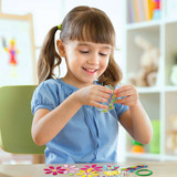 Ravensburger BeCreative - Freundschaftsbändchen & Blumen, Basteln 