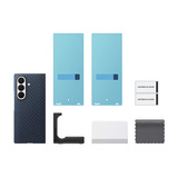 Samsung Carbon Magnet Case, Handyhülle dunkelblau, Samsung Galaxy Z Fold8 Ultra