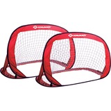 Schildkröt Pop-Up Goal, Fußballtor rot/schwarz, 2er Set
