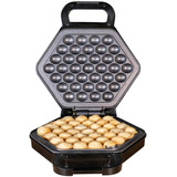 Unold Bubble Waffeleisen Bobby edelstahl/schwarz, 700 Watt