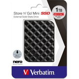 Verbatim Store 'n' Go Mini 1 TB, Externe SSD schwarz, USB-C 3.2 Gen 1 (5 Gbit/s)