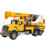 bruder MACK Granite Liebherr Kran-LKW, Modellfahrzeug gelb/grau