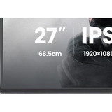 iiyama G-Master G2741HSU-B1, Gaming-Monitor 68.6 cm (27 Zoll), schwarz (matt), FullHD, IPS, HDMI, DP, Free-Sync, USB-Hub, 144Hz Panel